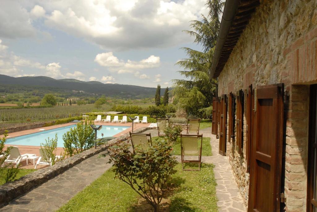 Gasthaus Relais Borgo Di Toiano Sovicille Zimmer foto